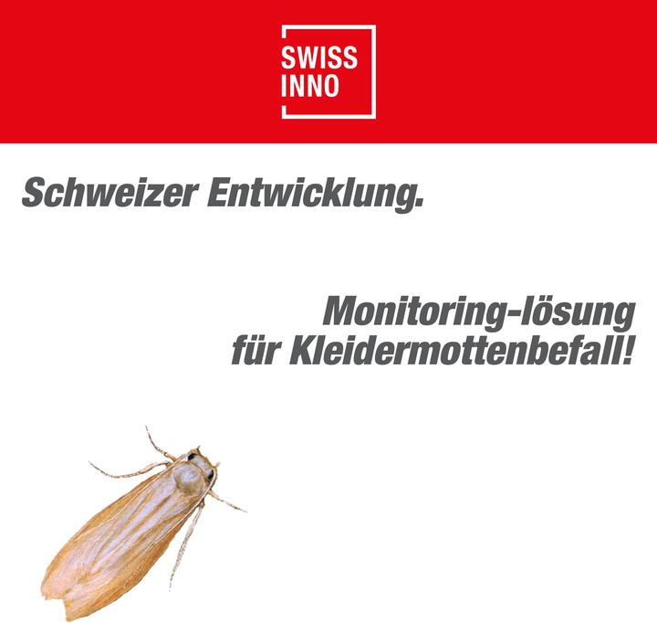 Actual product image Swissinno Kleider-Mottenfalle 2er inkl. Pheromon-Lockstoff