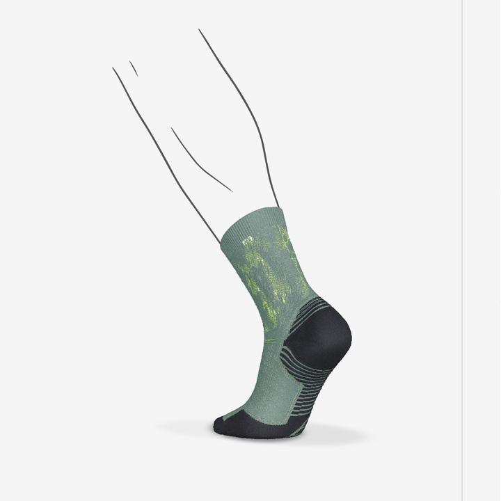 Image du produit Kiprun Lot de 2 paires de chaussettes de running run500 epaisses mi-mollet (39, 42)