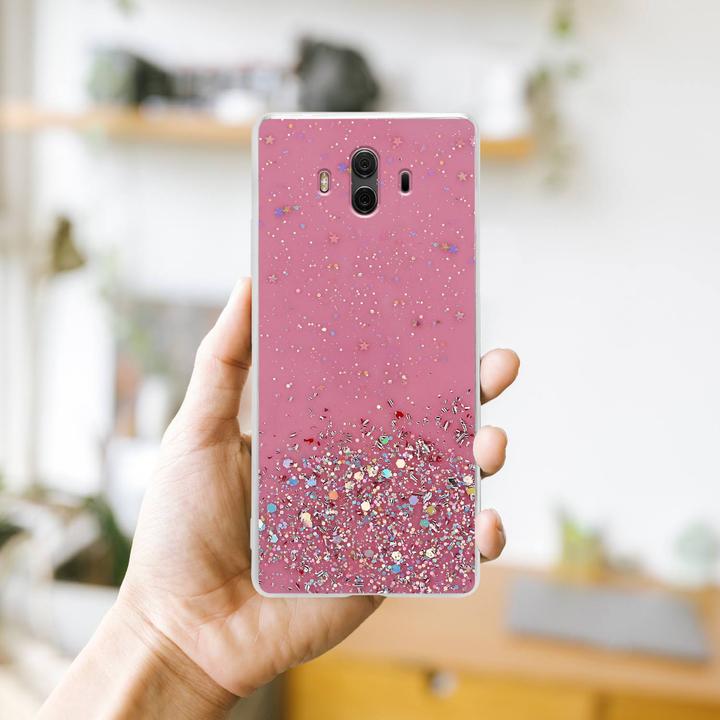 Image du produit Cadorabo Couverture TPU paillettes scintillantes (Huawei Nova 2i)