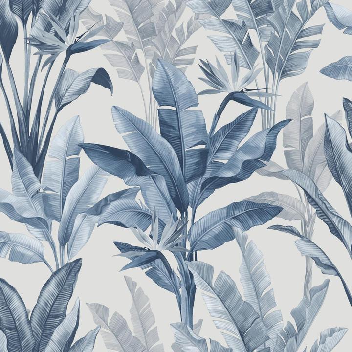 Actual product image Rasch Akari Madagascar Leaf Wallpaper (53 x 1000 cm)