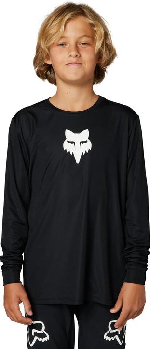 Actual product image Fox Jersey 23 Yth Ranger Ls Blk Ys (S)
