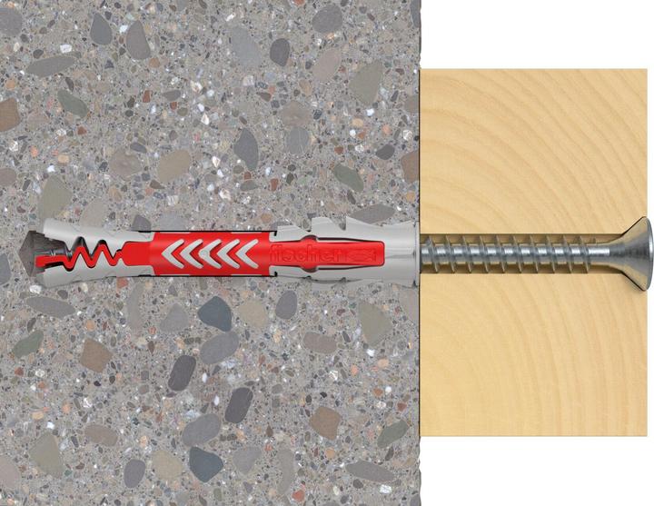 Actual product image Fischer SB Nylon dowel Duopower with eye hooks (4 pcs.)