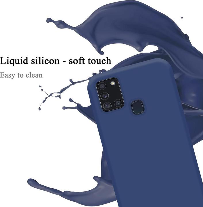 Immagine prodotto Cadorabo Copertura della cassa del silicone liquido TPU (Samsung Galaxy A21s)