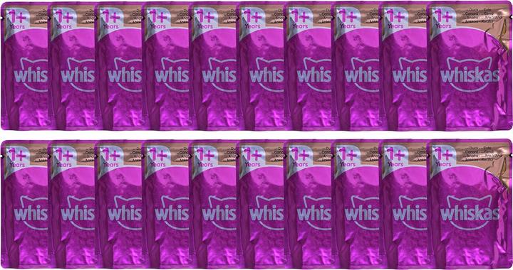 Produktbild Whiskas saszetki z drobiem dla kota 80x85g (Senior, 1 Stk., 6800 g)