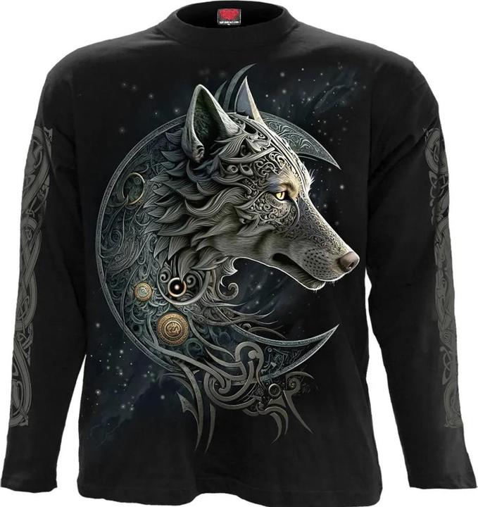 Produktbild Spiral Celtic Wolf TShirt Langärmlig (XL)