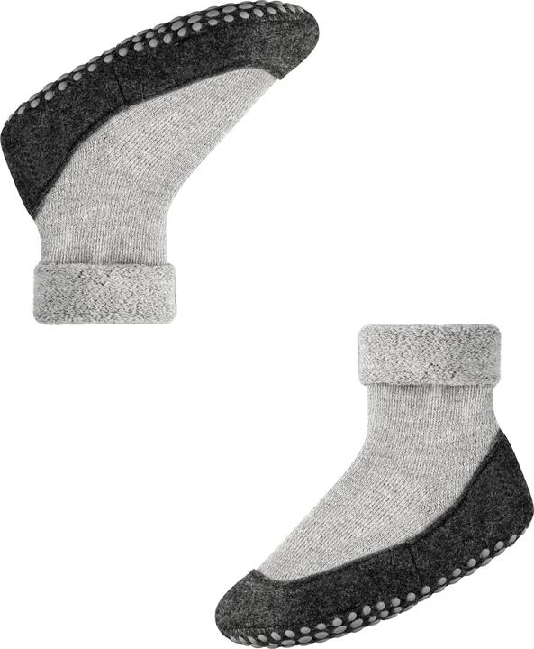 Actual product image Falke Cosyshoe Hut Finches, colour 3400 light grey, size 25-26 (26)