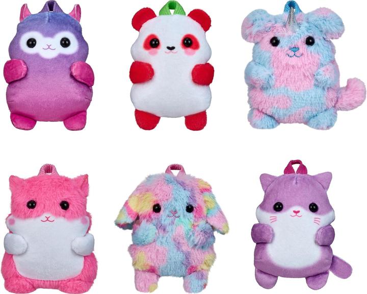 Produktbild Real Tier-Rucksack Plüsch ass. (12) (10 cm)