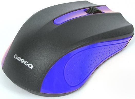 Productafbeelding Omega OM05BL muis USB Type-A Optisch 1000 DPI (Bedraad)