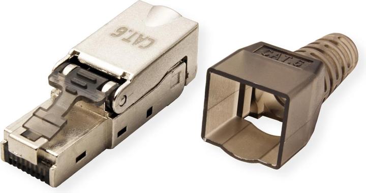 Actual product image Value Field-attachable RJ-45 plug Cat.6 (Class E), STP