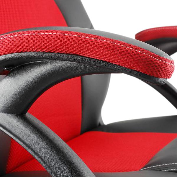 Actual product image White Shark King's Throne Gaming Chair, Black-Red