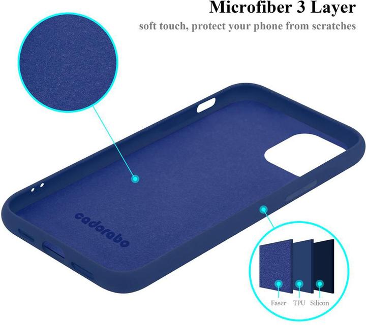 Immagine prodotto Cadorabo Copertura della cassa del silicone liquido TPU (Apple iPhone 12 Pro Max)