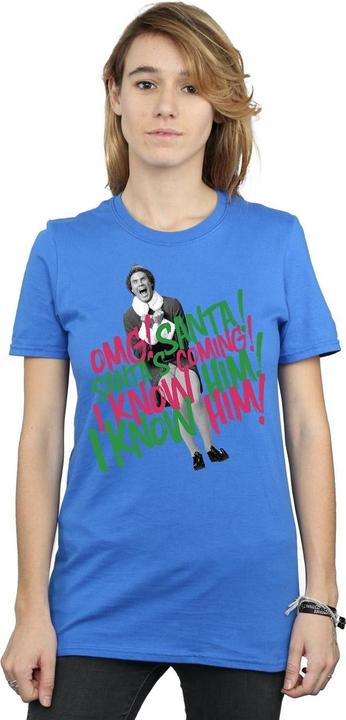 Image du produit Elf - T-shirt SANTA'S COMING - Femme (XL)