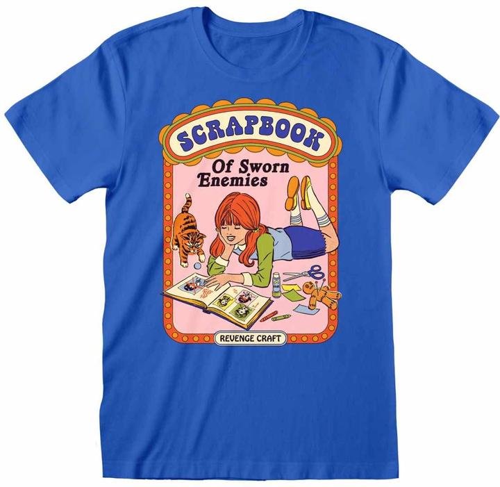 Actual product image Steven Rhodes Unisex Adult Scrapbook T-Shirt (XL)