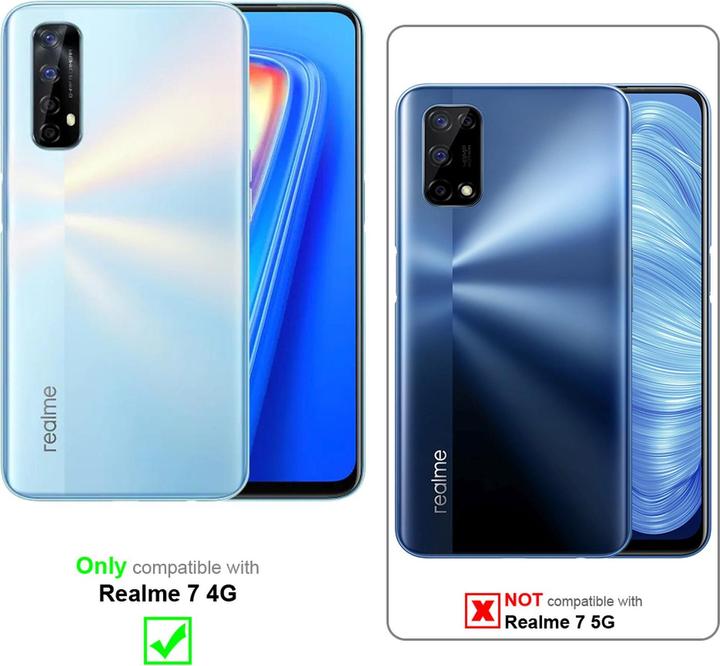 Immagine prodotto Cadorabo Copertina magnetica invisibile del libro (Realme 7)
