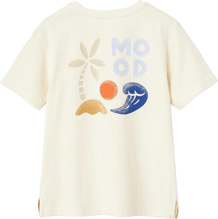 Actual product image Vertbaudet Jungen T-Shirt mit XL-Print hinten und Recycling-Baumwolle (110)