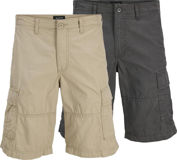 Aprel Loose Fit Cargo Shorts Cargo Shorts (S)