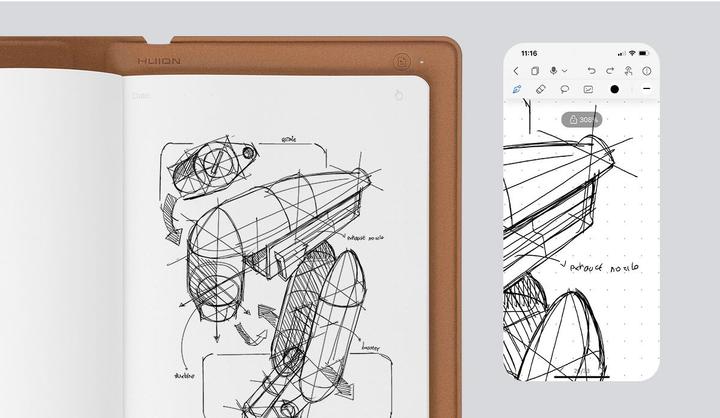 Productafbeelding Huion Note X10 (5080 lpi)