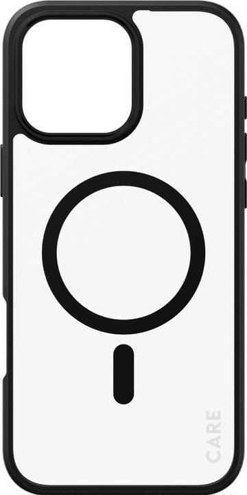 Actual product image PanzerGlass CARE by ® Flagship Case Transparent Urban Combat w. Black Frame & MagSafe iPhone '24 6.9" (Apple iPhone 16 Pro Max)