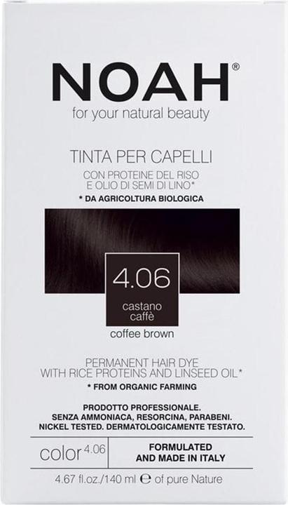 Actual product image Noah Hair Colour No. 4.06 Coffee Brown 140ml (Coffee Brown)
