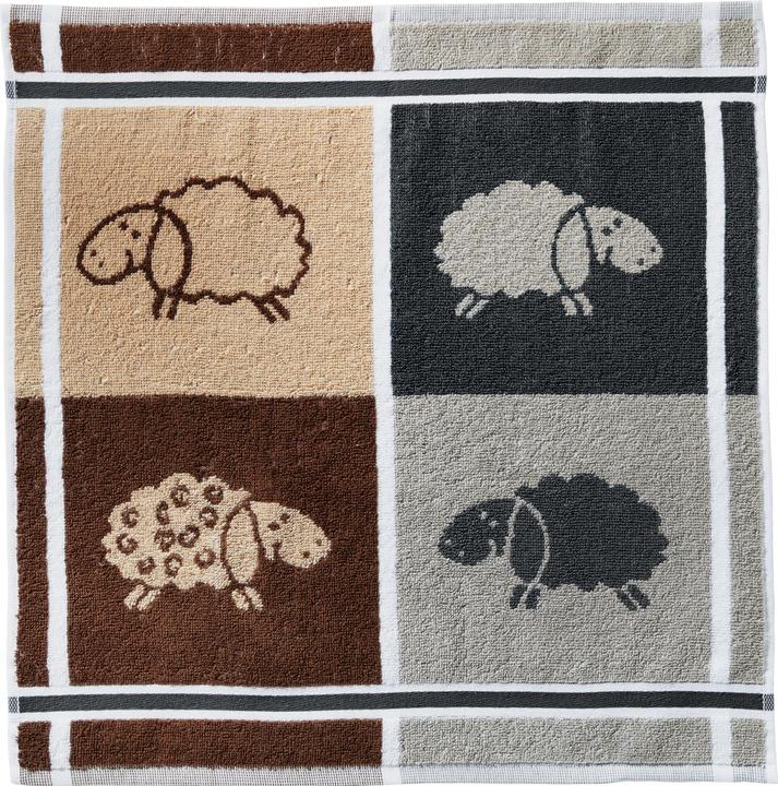 Image du produit Kracht Torchon en éponge en pack de 2 (50 x 50 cm)