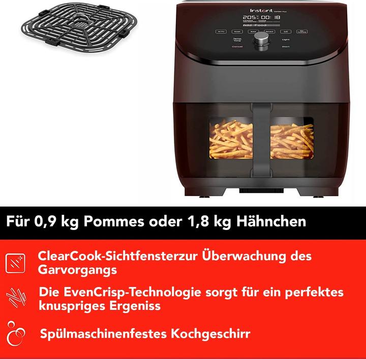 Image du produit Instant Pot Friteuse numérique à air chaud 5.7L