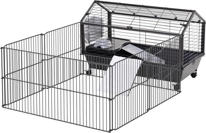 Produktbild PawHut Meerschweinkäfig mit Freigehege