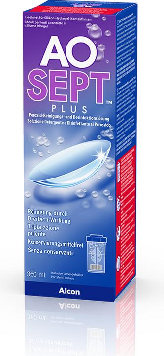 Produktbild AOSept Peroxid Reinigungs- und Desinfektionslösung, 360 ml (Peroxid-System, 360 ml)