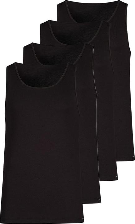 Skiny 4er Pack Cotton Advantage Unterhemd / Tanktop