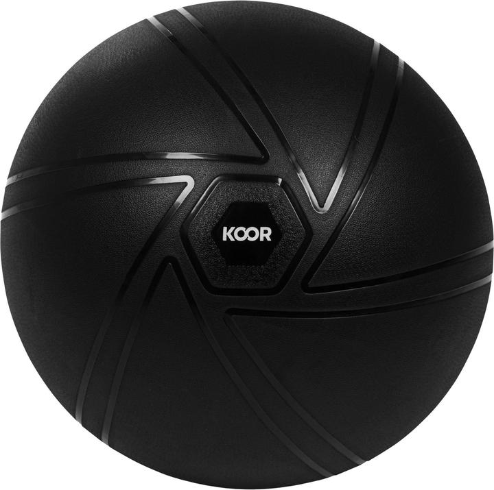 Actual product image Koor Exercise Ball 75 cm, Black (75 cm)