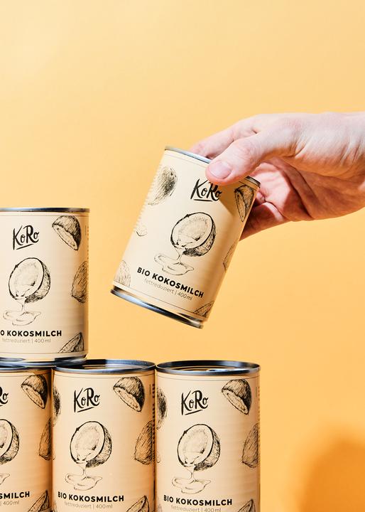 Produktbild KoRo Bio Kokosmilch fettreduziert (12 x 40 cl)