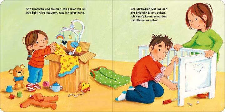 Actual product image Yay, I'm a big sister now! (German)