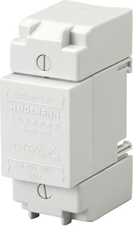 Produktbild Heidemann Klingeltransformator 8V 1A