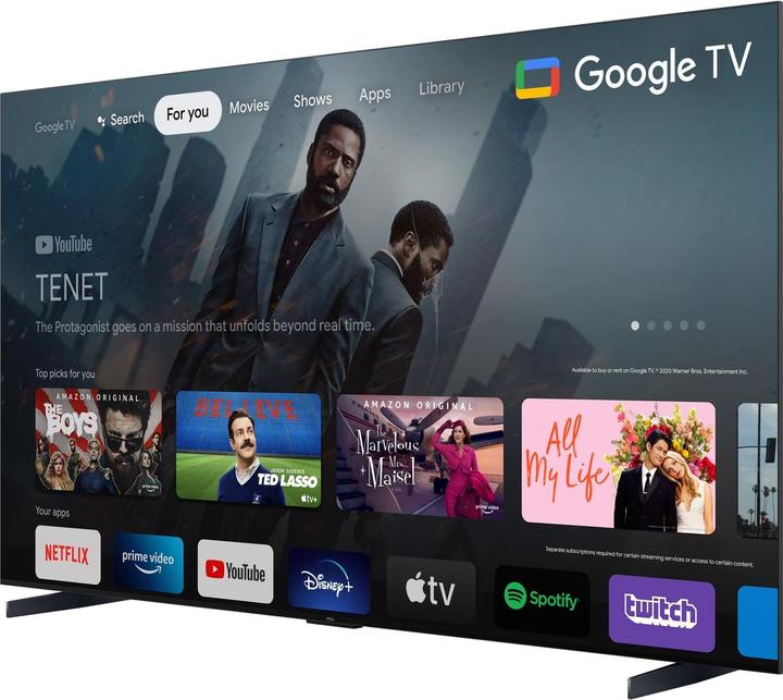 Produktbild TCL 98C805 (98", Mini-LED, 4K, 2023)