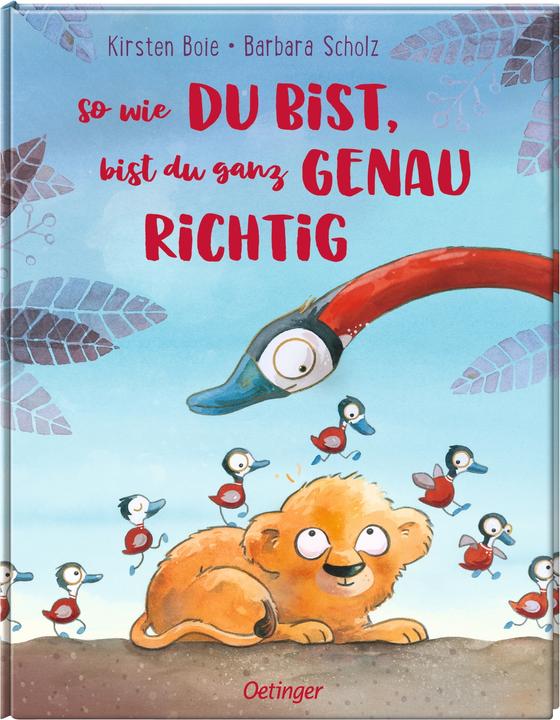 Produktbild So wie du bist, bist du ganz genau richtig (Deutsch, Kirsten Boie, 2023)