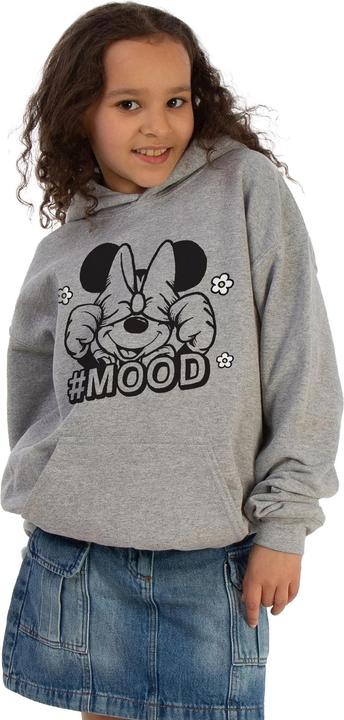 Actual product image Disney Girls Minnie Mouse Three Faces Hoodie (128)