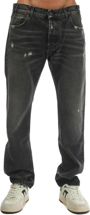 Actual product image Marcelo Burlon Mens Cross Medium Stone Denim Jeans (33)