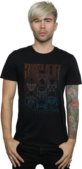 Produktbild Star Wars The Rise Of Skywalker Knights Of Ren Colours TShirt (4XL)