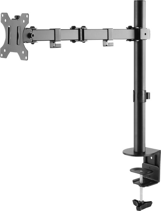 Image du produit Techly Kit de fixation pour moniteur (bras réglable) - noir - taille d'écran : 33- (Tables, 32.01")