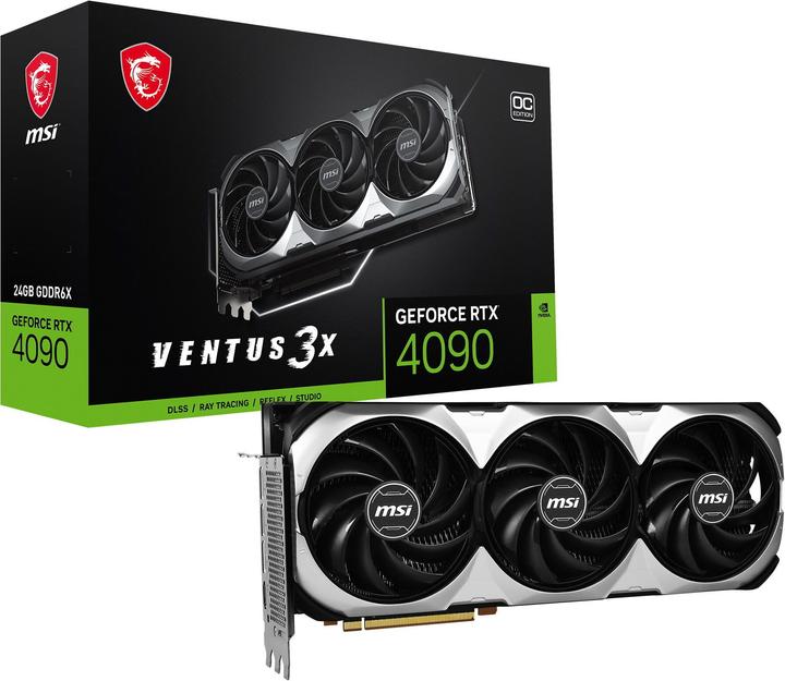Immagine prodotto MSI GeForce RTX 4090 Ventus 3X OC (24 GB)