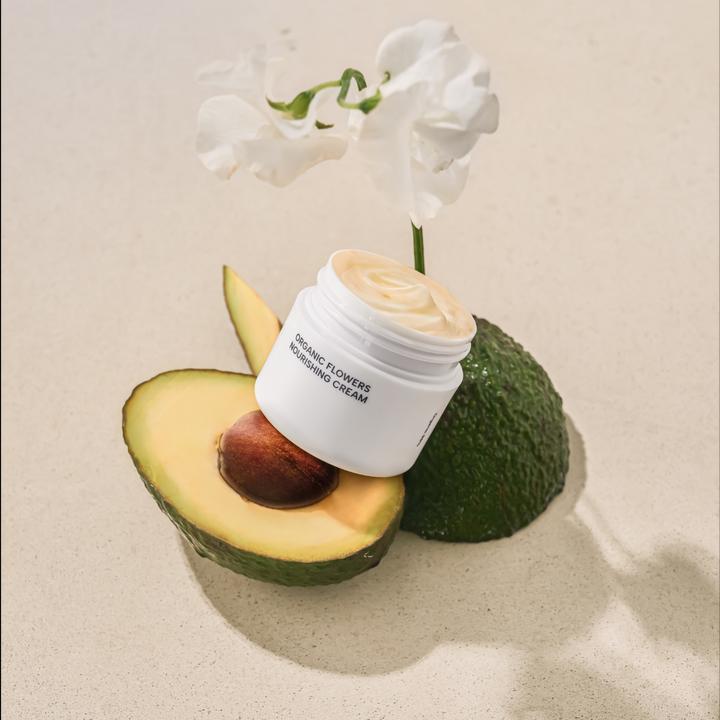 Actual product image Whamisa Organic Flowers - Nourishing Cream (50 ml, Face balm)