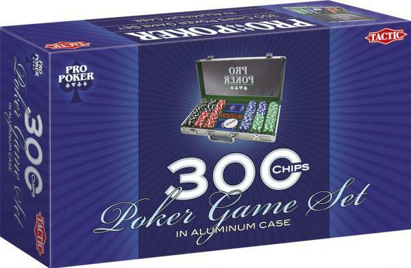 Image du produit Tactic Mallette de poker Pro, 300 jetons (Allemand)