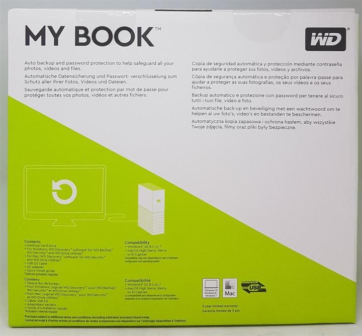 Actual product image WD My Book (12 TB)