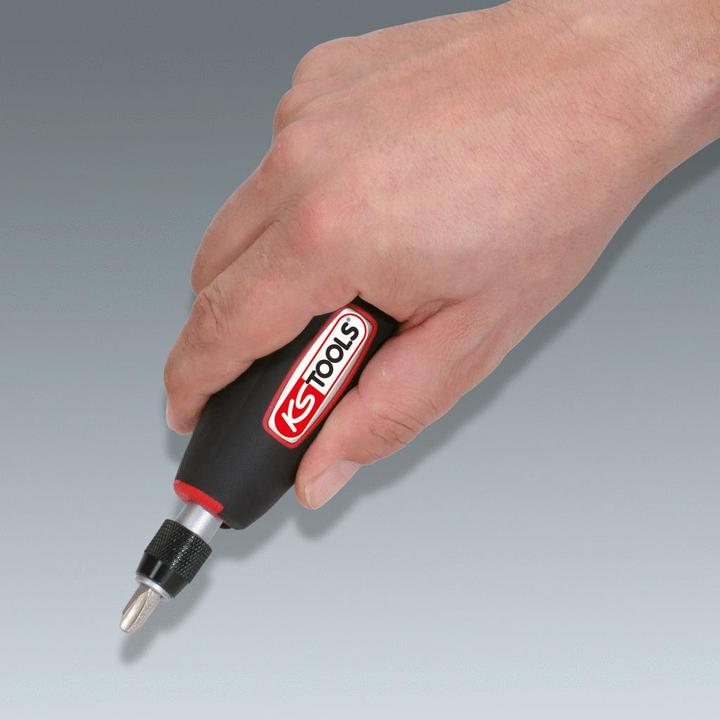 Image du produit KS Tools Tournevis à cliquet à embout 1/4 T-grip. 7 pcs.