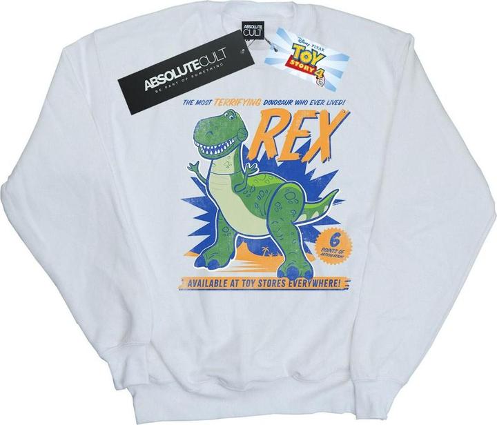 Disney Toy Story 4 Rex Terrifying Dinosaur Sweatshirt