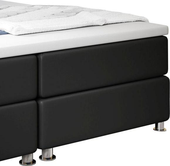 Actual product image Juskys LED box spring bed Montana (180 x 200 cm)