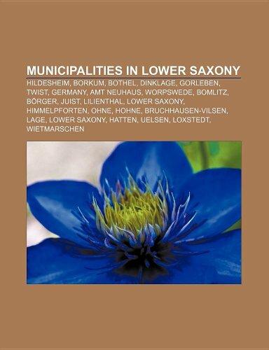 Produktbild Municipalities in Lower Saxony (Englisch, Source: Wikipedia, 2021)