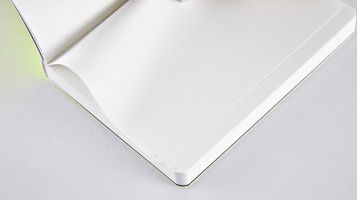 Image du produit Nuuna Carnet de notes Candy 15 x 10.8 cm, point, jaune fluo (15 x 10.8 cm, Pointillés, Couverture souple)