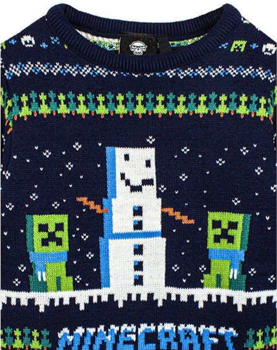 Produktbild Minecraft Pullover weihnachtliches Design (128)