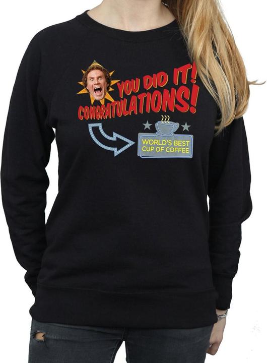 Elf World's Best Coffee Sweatshirt (M)
