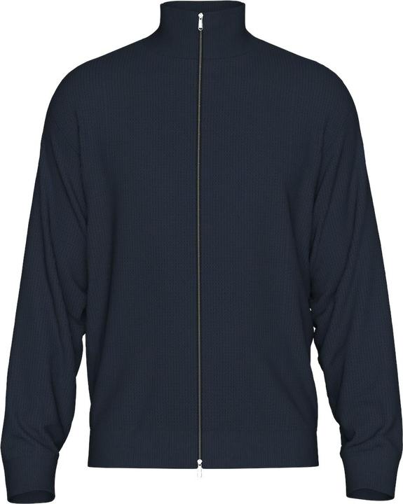 Selected Homme High Neck Reissverschluss Strickjacke